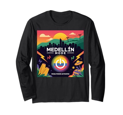 Kolumbien Flagge Medellin Junge Mädchen Kolumbian Gear Columbia Flagge Langarmshirt Kolumbien Flagge Medellin Junge Mädchen Kolumbian Gear Columbia Flagge Langarmshirt von Womens Colombia Jersey For Men Colombian Flag