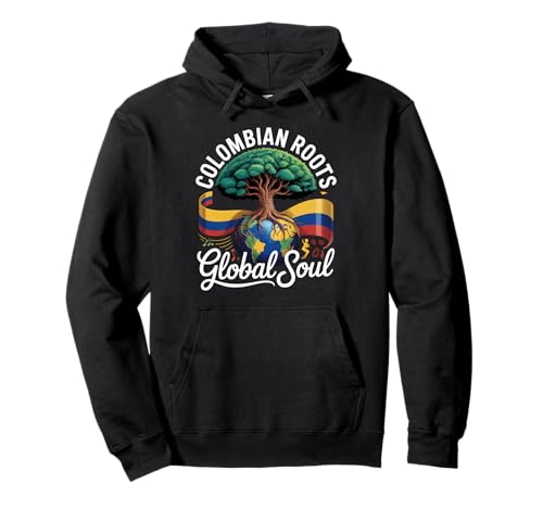 Kolumbien Flagge Wurzeln Jungen Mädchen Kolumbian Gear Columbia Flagge Pullover Hoodie von Womens Colombia Jersey For Men Colombian Flag