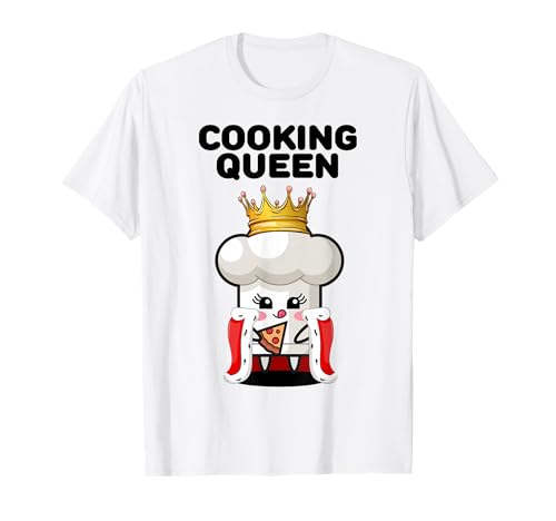 Cooking Queen | Damen Koch-T-Shirt | Mädchen Kochen T-Shirt Cooking Queen | Damen Koch-T-Shirt | Mädchen Kochen T-Shirt von Womens Cooking Shirts for Girls