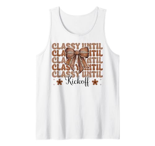 American Football Girl Mama Muttertag Klassisch bis zum Anpfiff Tank Top American Football Girl Mama Muttertag Klassisch bis zum Anpfiff Tank Top von Womens Coquette Bow American Football Player Gifts