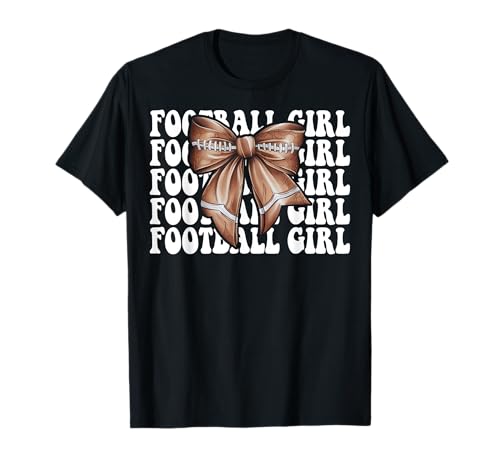 Football Girl American Football Mama Muttertag T-Shirt Football Girl American Football Mama Muttertag T-Shirt von Womens Coquette Bow American Football Player Gifts