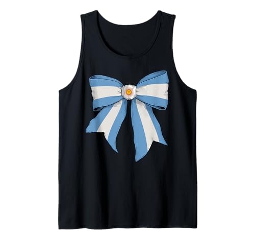 Argentinien Argentinien Argentinien Stolz Flagge Mädchen Kokette Schleife Tank Top Argentinien Argentinien Argentinien Stolz Flagge Mädchen Kokette Schleife Tank Top von Womens Coquette Bow Argentina Heritage Flag Gifts