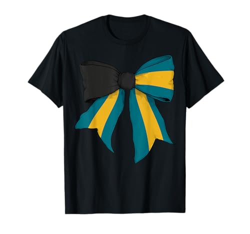 Bahamas Bahamas Bahamian Pride Flag Girl Coquette Bow Ribbon T-Shirt Bahamas Bahamas Bahamian Pride Flag Girl Coquette Bow Ribbon T-Shirt von Womens Coquette Bow Bahamas Heritage Flag Gifts