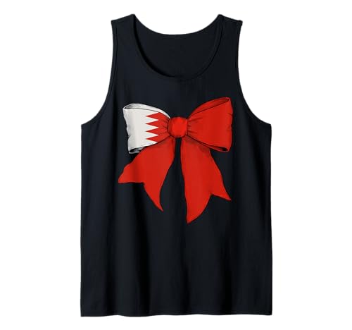 Kokettenschleifenband mit Flagge von Bahrain, für Mädchen, Flagge Bahrains Tank Top Kokettenschleifenband mit Flagge von Bahrain, für Mädchen, Flagge Bahrains Tank Top von Womens Coquette Bow Bahrain Heritage Flag Gifts