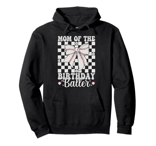 Baseball-Mama Coquette Bow Mama des Geburtstagsballers Pullover Hoodie Baseball-Mama Coquette Bow Mama des Geburtstagsballers Pullover Hoodie von Womens Coquette Bow Baseball Player Gifts