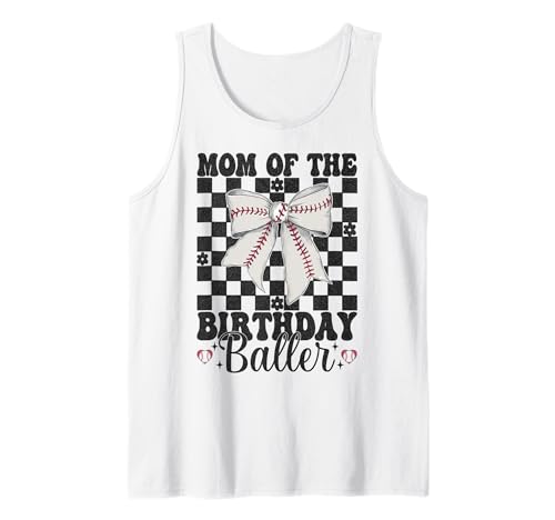 Baseball-Mama Coquette Bow Mama des Geburtstagsballers Tank Top Baseball-Mama Coquette Bow Mama des Geburtstagsballers Tank Top von Womens Coquette Bow Baseball Player Gifts