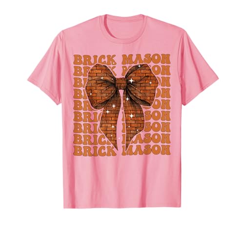 Schleifenband für Mädchen, Kokette T-Shirt Schleifenband für Mädchen, Kokette T-Shirt von Womens Coquette Bow Brick Mason Masonry Gifts