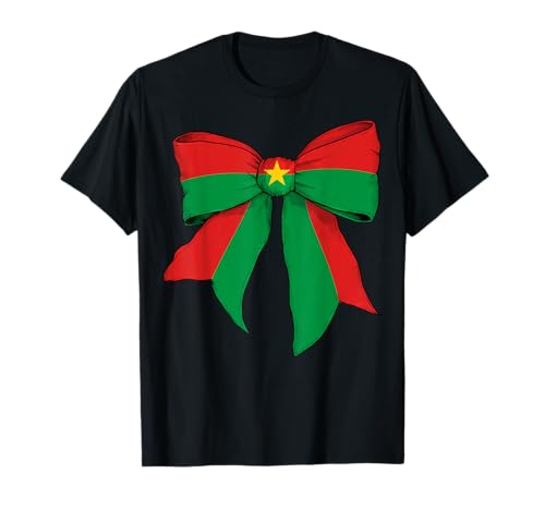 Bulgarien Bulgarian Pride Flag Girl Coquette Bow Ribbon T-Shirt von Womens Coquette Bow Bulgaria Heritage Flag Gifts