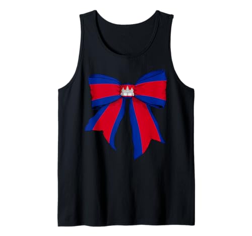 Kambodscha Kambodscha Pride Flagge Mädchen Kokette Schleife Band Tank Top von Womens Coquette Bow Cambodia Heritage Flag Gifts