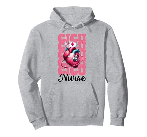 CICU Krankenschwester Herzkrankenschwester VICU ICU Kardiologie Mädchen Mama Pullover Hoodie CICU Krankenschwester Herzkrankenschwester VICU ICU Kardiologie Mädchen Mama Pullover Hoodie von Womens Coquette Bow Cardiac Nurse Cardiology Gifts