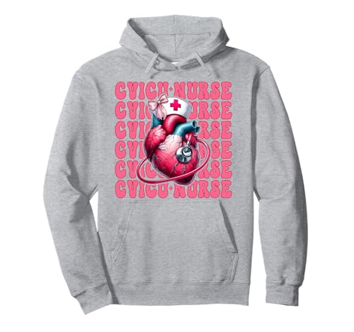 CVICU Krankenschwester Herzkrankenschwester VICU ICU CICU Kardiologie Mädchen Mama Pullover Hoodie CVICU Krankenschwester Herzkrankenschwester VICU ICU CICU Kardiologie Mädchen Mama Pullover Hoodie von Womens Coquette Bow Cardiac Nurse Cardiology Gifts