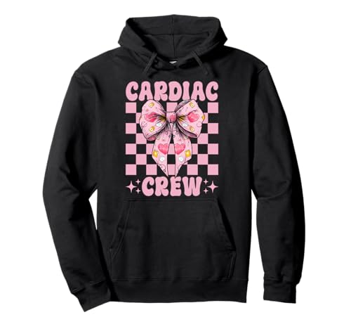 Cardiac Crew Cardiac Nurse VICU ICU CICU Kardiologie Mädchen Mama Pullover Hoodie Cardiac Crew Cardiac Nurse VICU ICU CICU Kardiologie Mädchen Mama Pullover Hoodie von Womens Coquette Bow Cardiac Nurse Cardiology Gifts