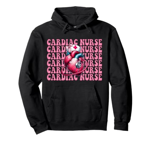 Cardiac Nurse VICU ICU CICU Kardiologie Mädchen Mama Kokette Bogen Pullover Hoodie Cardiac Nurse VICU ICU CICU Kardiologie Mädchen Mama Kokette Bogen Pullover Hoodie von Womens Coquette Bow Cardiac Nurse Cardiology Gifts