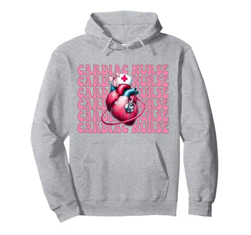 Cardiac Nurse VICU ICU CICU Kardiologie Mädchen Mama Kokette Bogen Pullover Hoodie Cardiac Nurse VICU ICU CICU Kardiologie Mädchen Mama Kokette Bogen Pullover Hoodie von Womens Coquette Bow Cardiac Nurse Cardiology Gifts