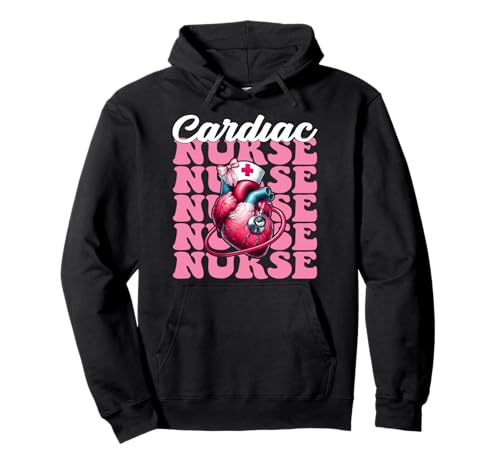 Cardiac Nurse VICU ICU CICU Kardiologie Mädchen Mama Kokette Bogen Pullover Hoodie Cardiac Nurse VICU ICU CICU Kardiologie Mädchen Mama Kokette Bogen Pullover Hoodie von Womens Coquette Bow Cardiac Nurse Cardiology Gifts
