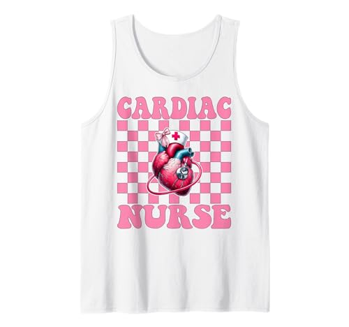 Cardiac Nurse VICU ICU CICU Kardiologie Mädchen Mama Kokette Bogen Tank Top Cardiac Nurse VICU ICU CICU Kardiologie Mädchen Mama Kokette Bogen Tank Top von Womens Coquette Bow Cardiac Nurse Cardiology Gifts