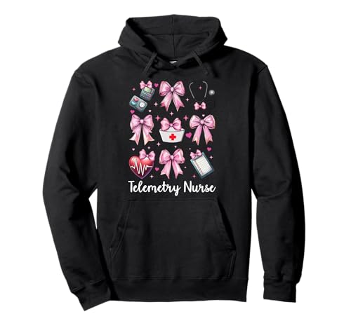 Telemetrie Krankenschwester Herzkrankenschwester VICU ICU CICU Kardiologie Mädchen Pullover Hoodie Telemetrie Krankenschwester Herzkrankenschwester VICU ICU CICU Kardiologie Mädchen Pullover Hoodie von Womens Coquette Bow Cardiac Nurse Cardiology Gifts