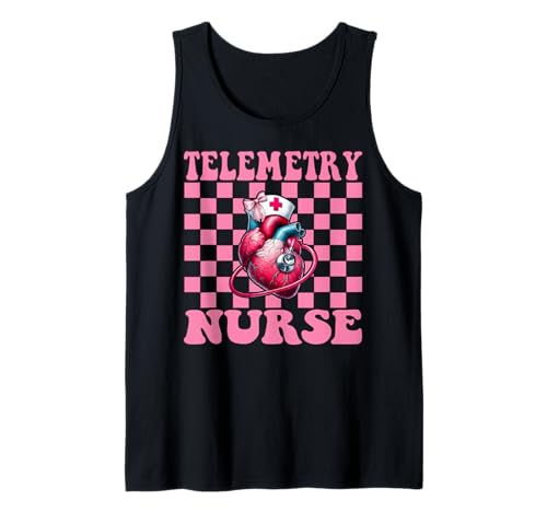 Telemetrie Krankenschwester Herzkrankenschwester VICU ICU CICU Kardiologie Mädchen Tank Top Telemetrie Krankenschwester Herzkrankenschwester VICU ICU CICU Kardiologie Mädchen Tank Top von Womens Coquette Bow Cardiac Nurse Cardiology Gifts