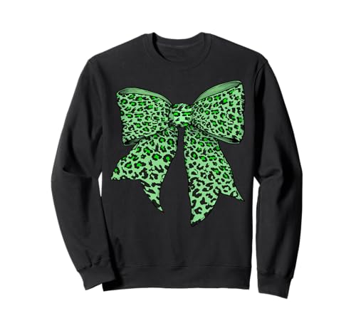 Gepard Tier Leopard Limettengrün Muster Mädchen Kokette Schleife Sweatshirt Gepard Tier Leopard Limettengrün Muster Mädchen Kokette Schleife Sweatshirt von Womens Coquette Bow Cheetah Animal Gifts