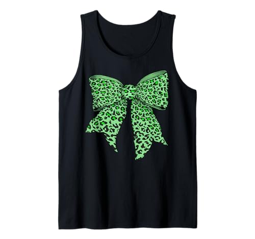 Gepard Tier Leopard Limettengrün Muster Mädchen Kokette Schleife Tank Top Gepard Tier Leopard Limettengrün Muster Mädchen Kokette Schleife Tank Top von Womens Coquette Bow Cheetah Animal Gifts