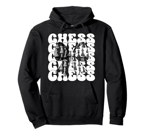 Schachspieler Master Chess Girl Mom Coquette Bow Pullover Hoodie von Womens Coquette Bow Chess Player Master Gifts