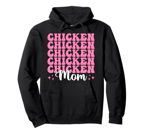 Chicken Mom Mama Chicken Farm Farmer Muttertag Kokette Pullover Hoodie von Womens Coquette Bow Chicken Farmer Farming Gifts