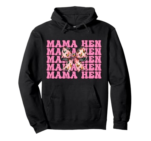 Mama Henne Huhn Mama Hühnerfarm Bauernhof Muttertag Pullover Hoodie von Womens Coquette Bow Chicken Farmer Farming Gifts