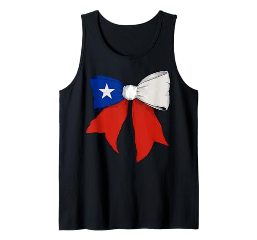 Schleifenband mit Chilenischer Flagge für Mädchen Tank Top Schleifenband mit Chilenischer Flagge für Mädchen Tank Top von Womens Coquette Bow Chile Heritage Flag Gifts