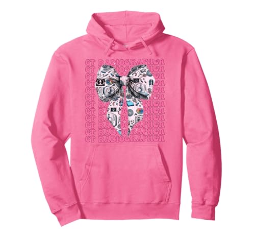Katzenradiologe CT Tech Radiology Road Tech Mädchen-Kroketten-Bogen Pullover Hoodie von Womens Coquette Bow Ct Radiographer CT Tech Gifts