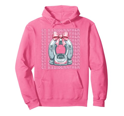 Katzenradiologe CT Tech Radiology Road Tech Mädchen-Kroketten-Bogen Pullover Hoodie von Womens Coquette Bow Ct Radiographer CT Tech Gifts
