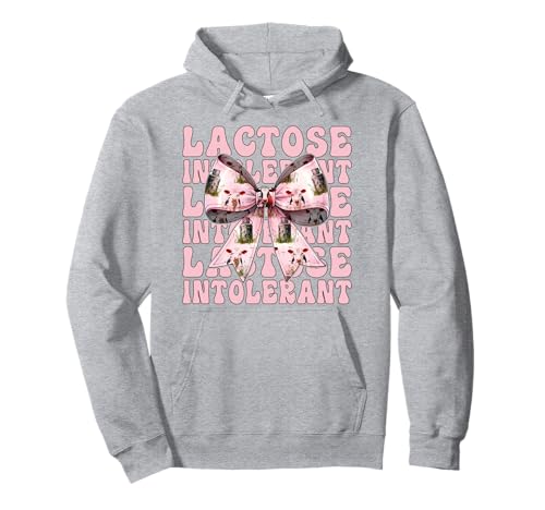 Laktoseintolerante Milchbauer Kuhmilchhaltung Mädchen Mama Pullover Hoodie von Womens Coquette Bow Dairy Farmer Cow Farming Gifts