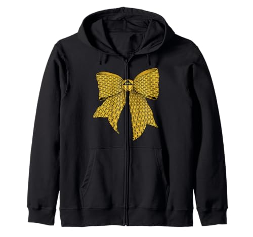 Danger Zone Warnung Vorsicht Tape Muster Mädchen Kokette Schleife Kapuzenjacke Danger Zone Warnung Vorsicht Tape Muster Mädchen Kokette Schleife Kapuzenjacke von Womens Coquette Bow Danger Zone Warning Gifts