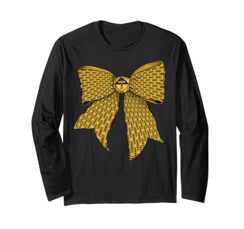 Danger Zone Warnung Vorsicht Tape Muster Mädchen Kokette Schleife Langarmshirt Danger Zone Warnung Vorsicht Tape Muster Mädchen Kokette Schleife Langarmshirt von Womens Coquette Bow Danger Zone Warning Gifts
