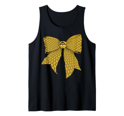 Danger Zone Warnung Vorsicht Tape Muster Mädchen Kokette Schleife Tank Top Danger Zone Warnung Vorsicht Tape Muster Mädchen Kokette Schleife Tank Top von Womens Coquette Bow Danger Zone Warning Gifts