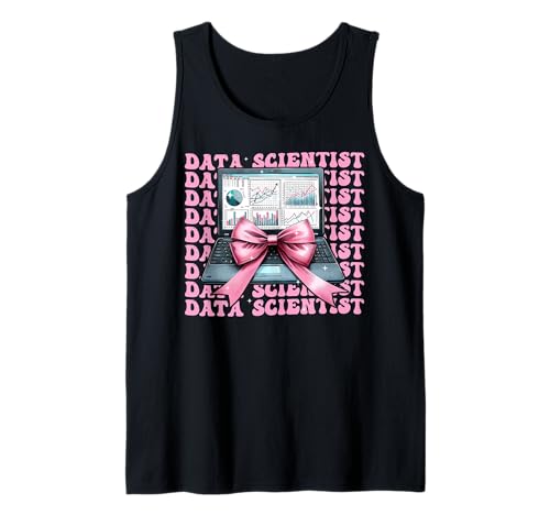 Data Scientist Science Laptop Graph Girl Kokette Schleife Rosa Tank Top Data Scientist Science Laptop Graph Girl Kokette Schleife Rosa Tank Top von Womens Coquette Bow Data Scientist Science Gifts