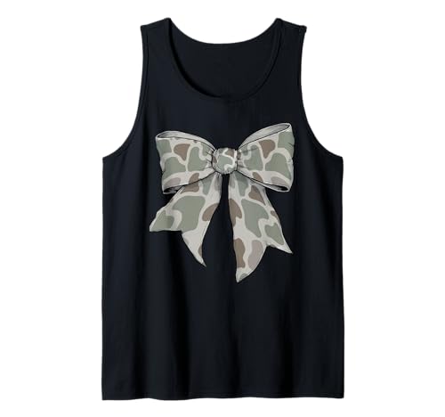 Hirsch Jagd Jäger Camouflage Camo Mädchen Kokette Schleife Tank Top Hirsch Jagd Jäger Camouflage Camo Mädchen Kokette Schleife Tank Top von Womens Coquette Bow Deer Hunting Hunter Gifts