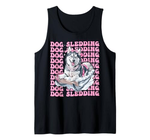 Hundeschlitten Mushing Sports Girl Kokette Schleife Rosa Tank Top Hundeschlitten Mushing Sports Girl Kokette Schleife Rosa Tank Top von Womens Coquette Bow Dog Sledding Mushing Gifts