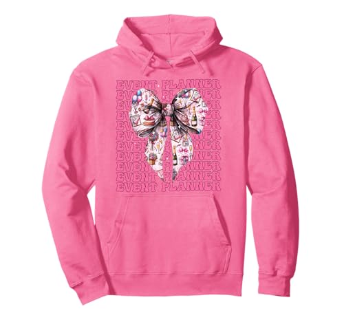 Eventplaner Planung Mädchen Kokette Schleife Rosa Schleife Pullover Hoodie Eventplaner Planung Mädchen Kokette Schleife Rosa Schleife Pullover Hoodie von Womens Coquette Bow Event Planner Planning Gifts