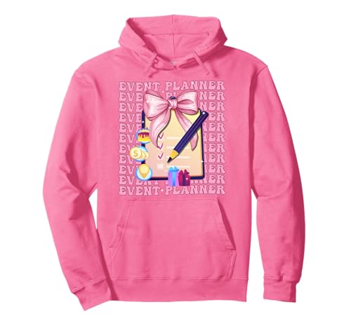 Eventplaner Planung Mädchen Kokette Schleife Rosa Schleife Pullover Hoodie Eventplaner Planung Mädchen Kokette Schleife Rosa Schleife Pullover Hoodie von Womens Coquette Bow Event Planner Planning Gifts