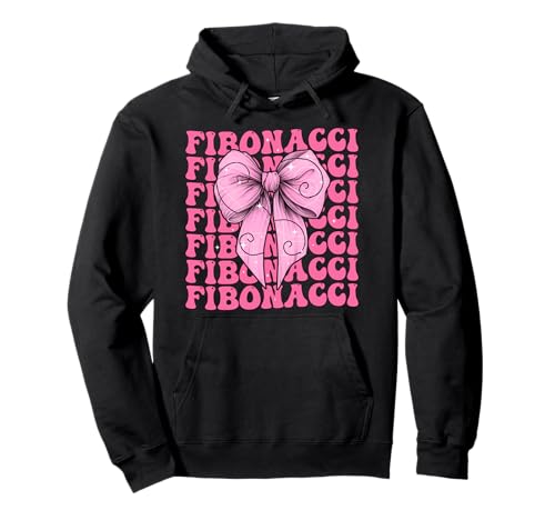 Fibonacci Goldener Schnitt Heilige Geometrie Mädchen Kokette Bogen Pullover Hoodie von Womens Coquette Bow Fibonacci Golden Ratio Gifts