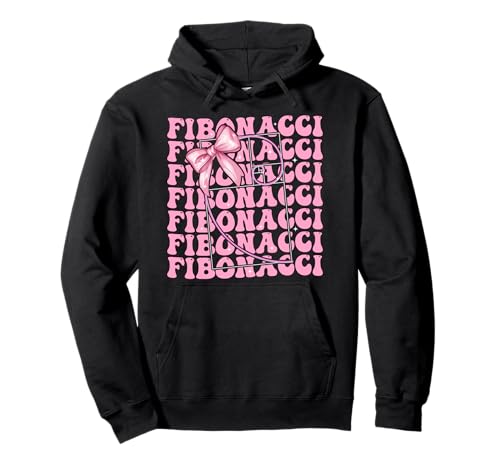 Fibonacci Goldener Schnitt Heilige Geometrie Mädchen Kokette Bogen Pullover Hoodie von Womens Coquette Bow Fibonacci Golden Ratio Gifts