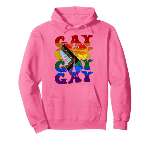 Gay Pride Regenbogen-Flagge LGBTQ Mädchen Kokette Schleife Band Pullover Hoodie Gay Pride Regenbogen-Flagge LGBTQ Mädchen Kokette Schleife Band Pullover Hoodie von Womens Coquette Bow Gay Pride LGBTQ Gifts