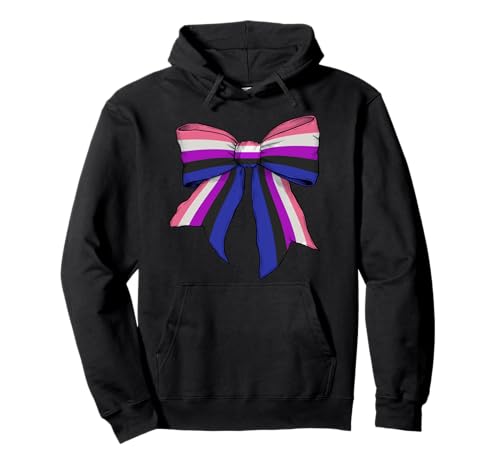 Genderfluid Pride Flag LGBTQ Coquette Bow für Mädchen Pullover Hoodie Genderfluid Pride Flag LGBTQ Coquette Bow für Mädchen Pullover Hoodie von Womens Coquette Bow Genderfluid Pride LGBTQ Gifts