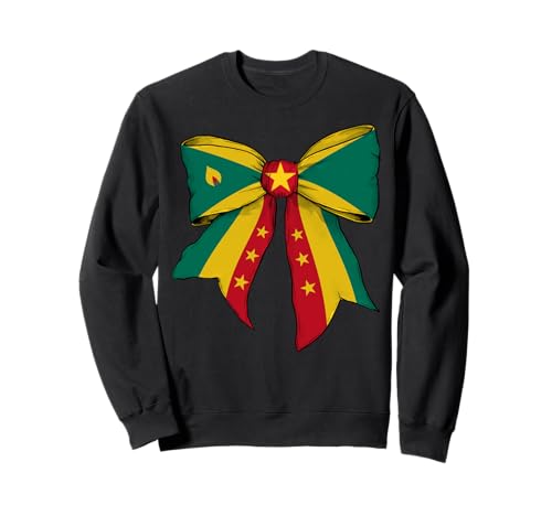 Kokettenschleifenband mit Grenada-Flagge für Mädchen Sweatshirt Kokettenschleifenband mit Grenada-Flagge für Mädchen Sweatshirt von Womens Coquette Bow Grenada Heritage Flag Gifts