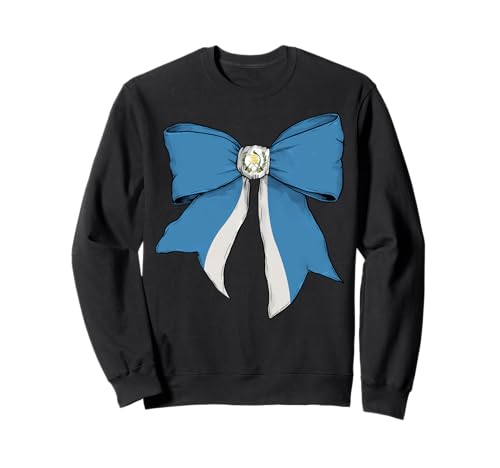 Guatemala Guatemaltekische Stolz Flagge Mädchen Kokette Schleife Band Sweatshirt Guatemala Guatemaltekische Stolz Flagge Mädchen Kokette Schleife Band Sweatshirt von Womens Coquette Bow Guatemala Heritage Flag Gifts
