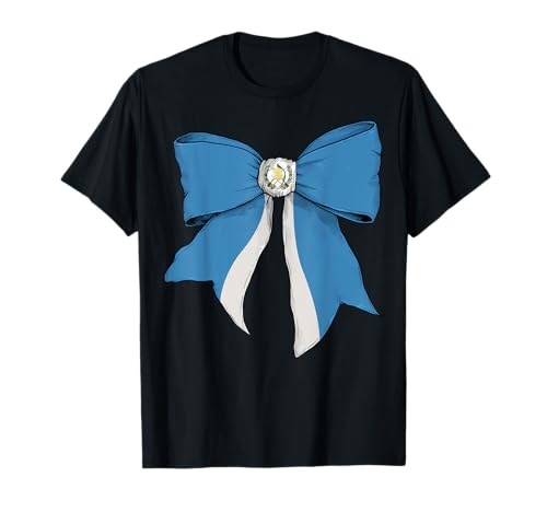 Guatemala Guatemaltekische Stolz Flagge Mädchen Kokette Schleife Band T-Shirt von Womens Coquette Bow Guatemala Heritage Flag Gifts
