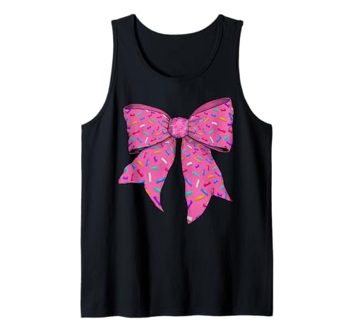 Ice Cream Sprinkles Erdbeerrosa Kokettenschleife für Mädchen Tank Top Ice Cream Sprinkles Erdbeerrosa Kokettenschleife für Mädchen Tank Top von Womens Coquette Bow Ice Cream Strawberry Gifts