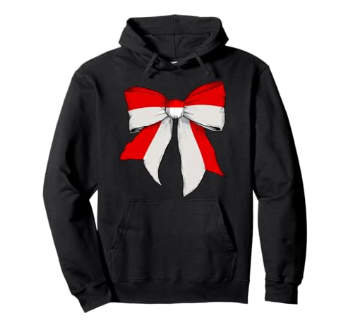 Indonesien Indonesische Flagge Mädchen Kokette Schleife Band Pullover Hoodie Indonesien Indonesische Flagge Mädchen Kokette Schleife Band Pullover Hoodie von Womens Coquette Bow Indonesia Heritage Flag Gifts