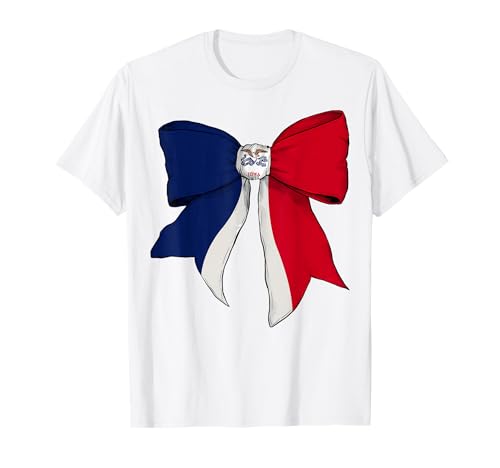 Iowa Schleifenband mit Staatsflagge für Mädchen T-Shirt Iowa Schleifenband mit Staatsflagge für Mädchen T-Shirt von Womens Coquette Bow Iowa Heritage Flag Gifts