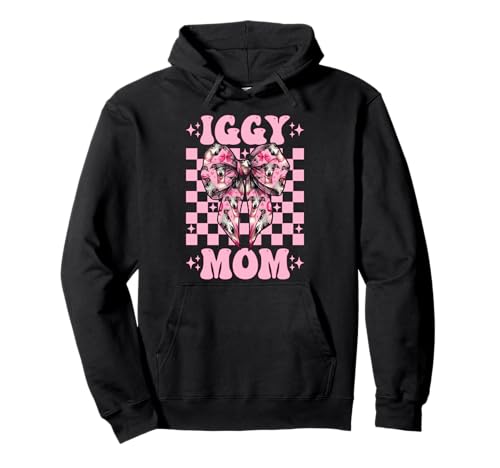 Iggy Mom Italienischer Windhund Mama Hund Muttertag Pullover Hoodie Iggy Mom Italienischer Windhund Mama Hund Muttertag Pullover Hoodie von Womens Coquette Bow Italian Greyhound Dog Gifts